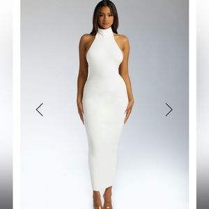 Naked wardrobe backless dress